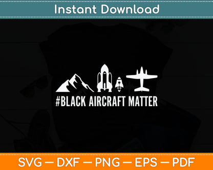 Mechanic Gift- Black Aircraft Matter For Aircraft Mechanic Svg Digital Cutting File