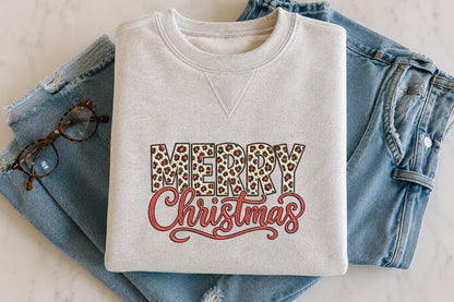 Merry Christmas Embroidery Design