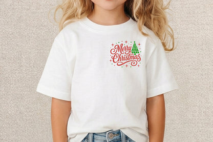 Merry Christmas Embroidery Design – Festive Christmas Machine Embroidery Pattern, Holiday Embroidery Design