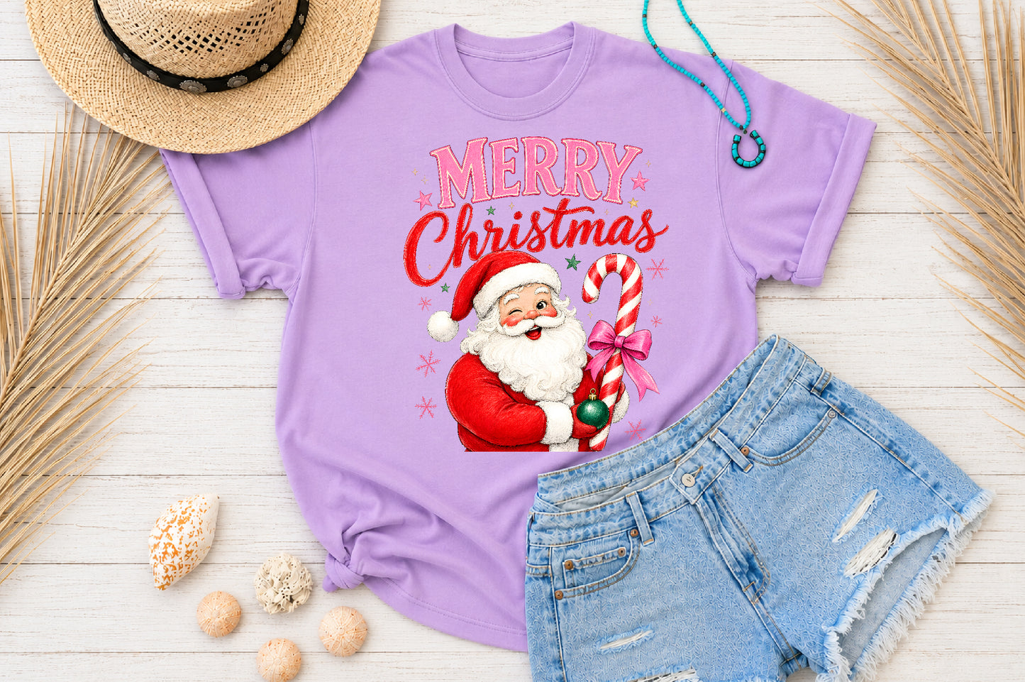 Merry Christmas Front and Back PNG Sublimation
