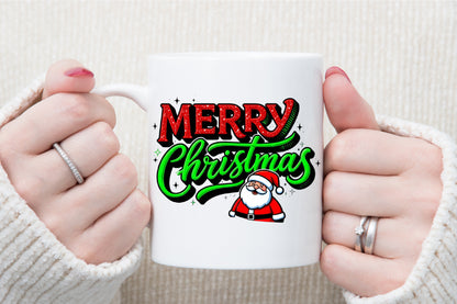 Merry Christmas Glitter PNG