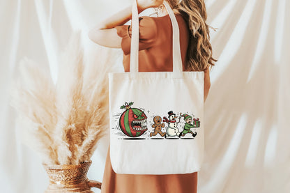 Funny Christmas Escape PNG Grumpy Pumpkin Gingerbread Snowman Elf