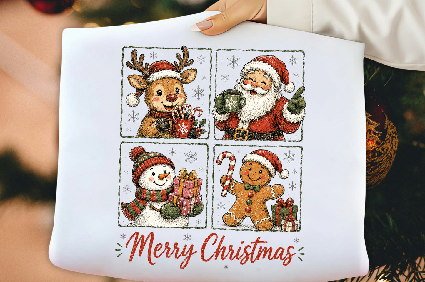Merry Christmas Winter Characters Christmas PNG