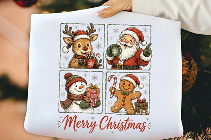 Merry Christmas Winter Characters Christmas PNG
