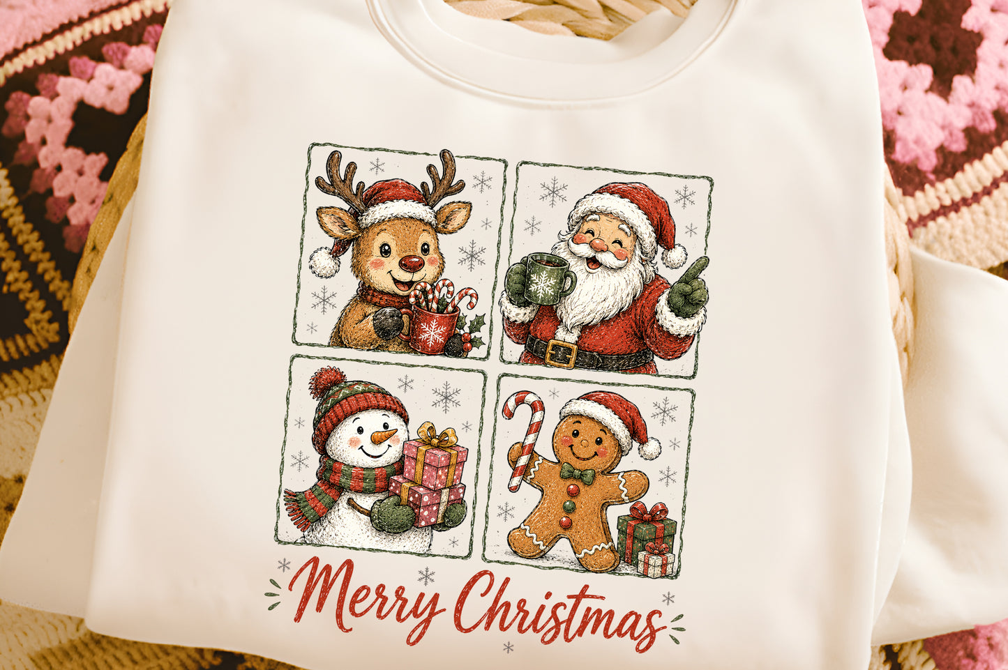 Merry Christmas Winter Characters Christmas PNG
