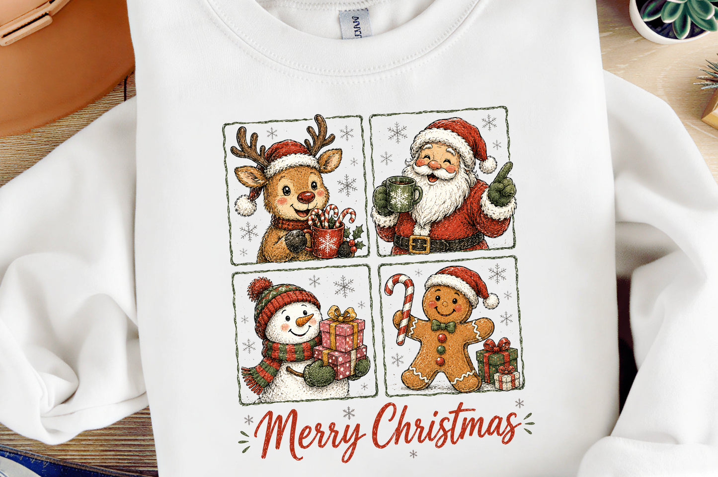 Merry Christmas Winter Characters Christmas PNG