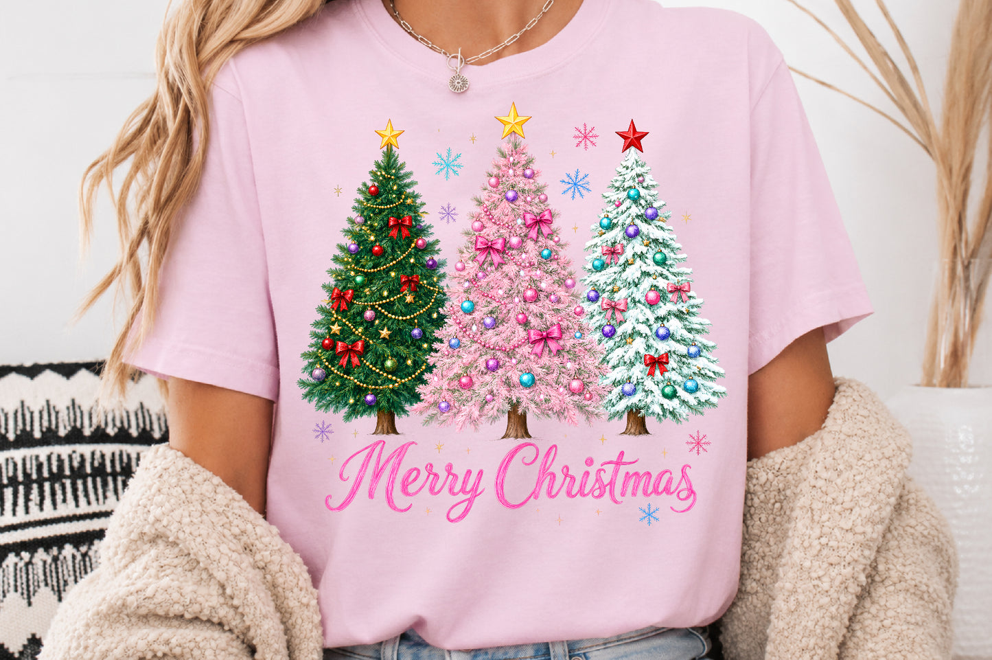 Merry Christmas Tree PNG Sublimation