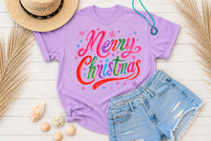 Merry Christmas Tree PNG Sublimation