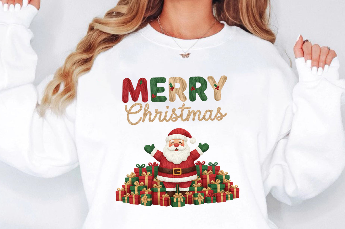 Merry Christmas Yarn PNG