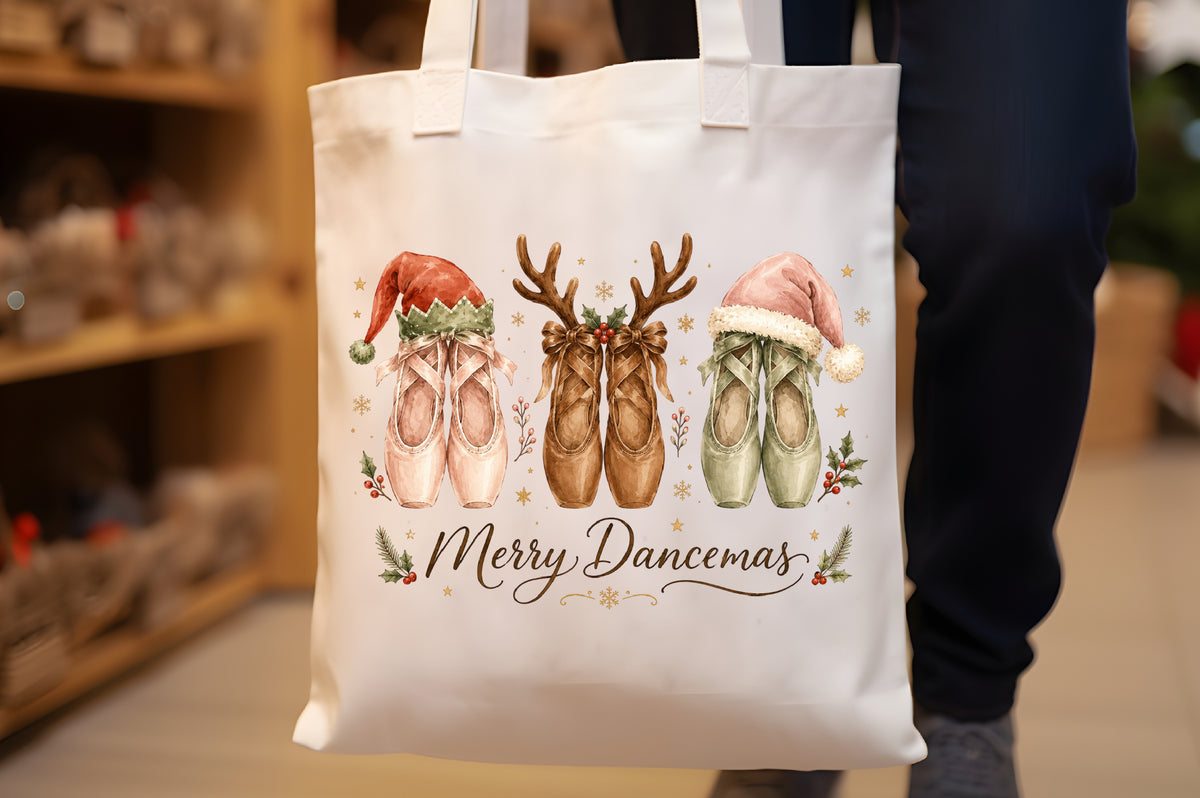 Merry Dancemas Christmas Ballet Shoes PNG