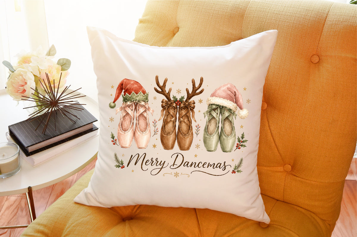 Merry Dancemas Christmas Ballet Shoes PNG