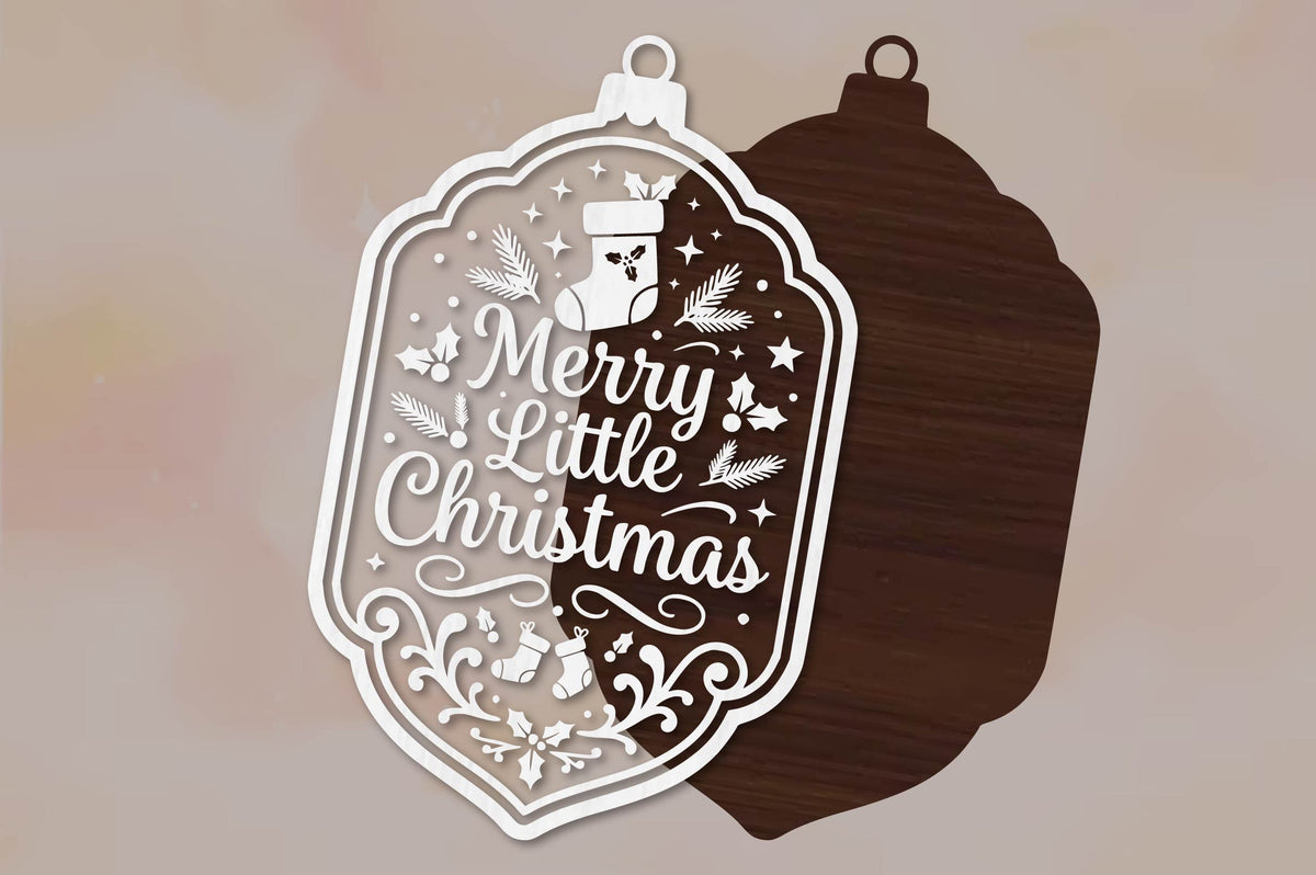 Merry Little Christmas SVG