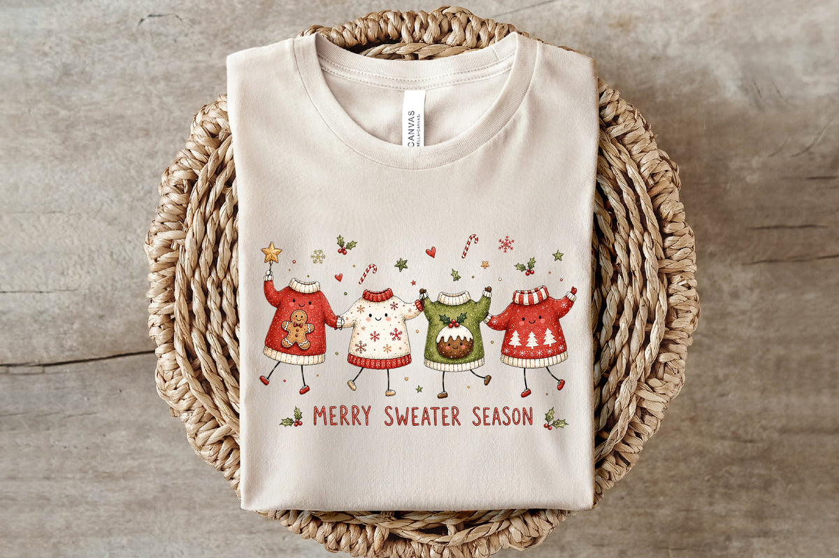 Merry Sweater Season Christmas PNG