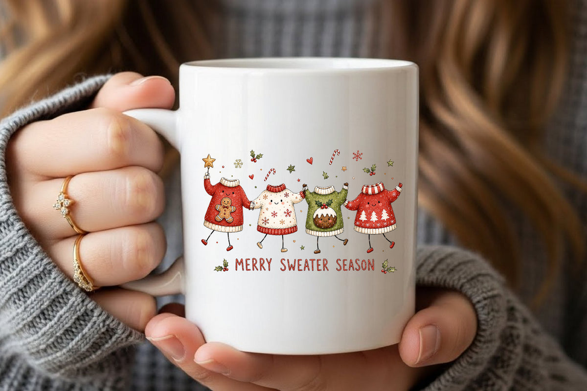Merry Sweater Season Christmas PNG