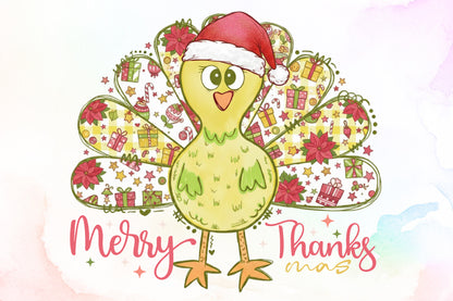 Merry Thanksmas Christmas PNG