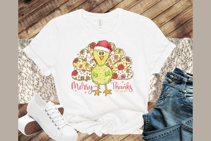 Merry Thanksmas Christmas PNG