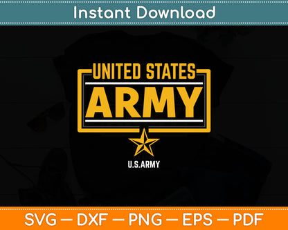 Military Army United States Svg Digital Cutting File