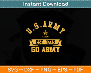 Military Army United States Vintage Svg Digital Cutting File