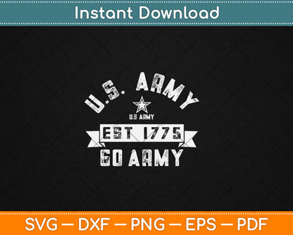 Military Army United States Vintage Svg Digital Cutting File