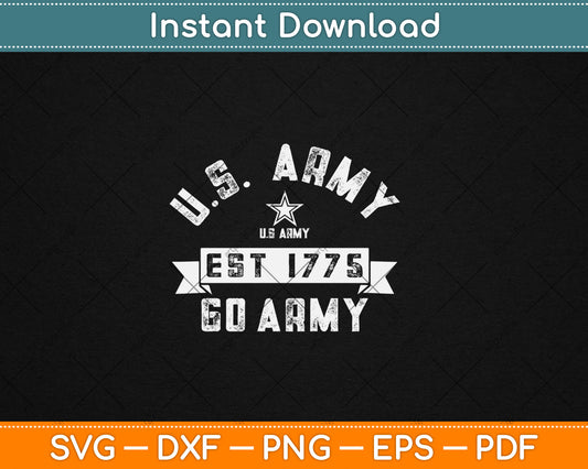 Military Army United States Vintage Svg Digital Cutting File