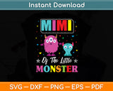 Mimi Of The Little Monster Svg Digital Cutting File