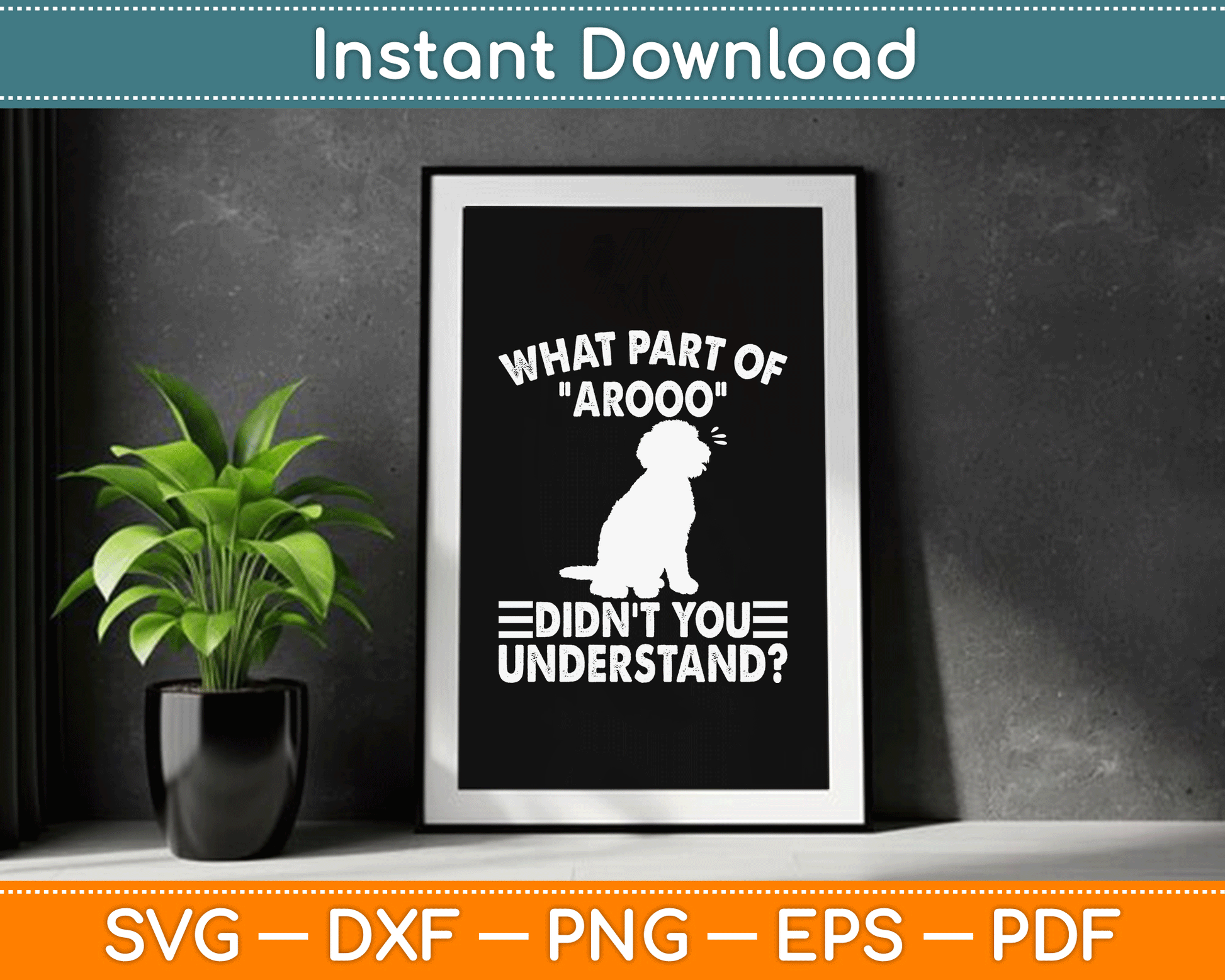 Mini Schnauzer Dog Arooo Miniature Schnauzer SVG Digital Cutting File