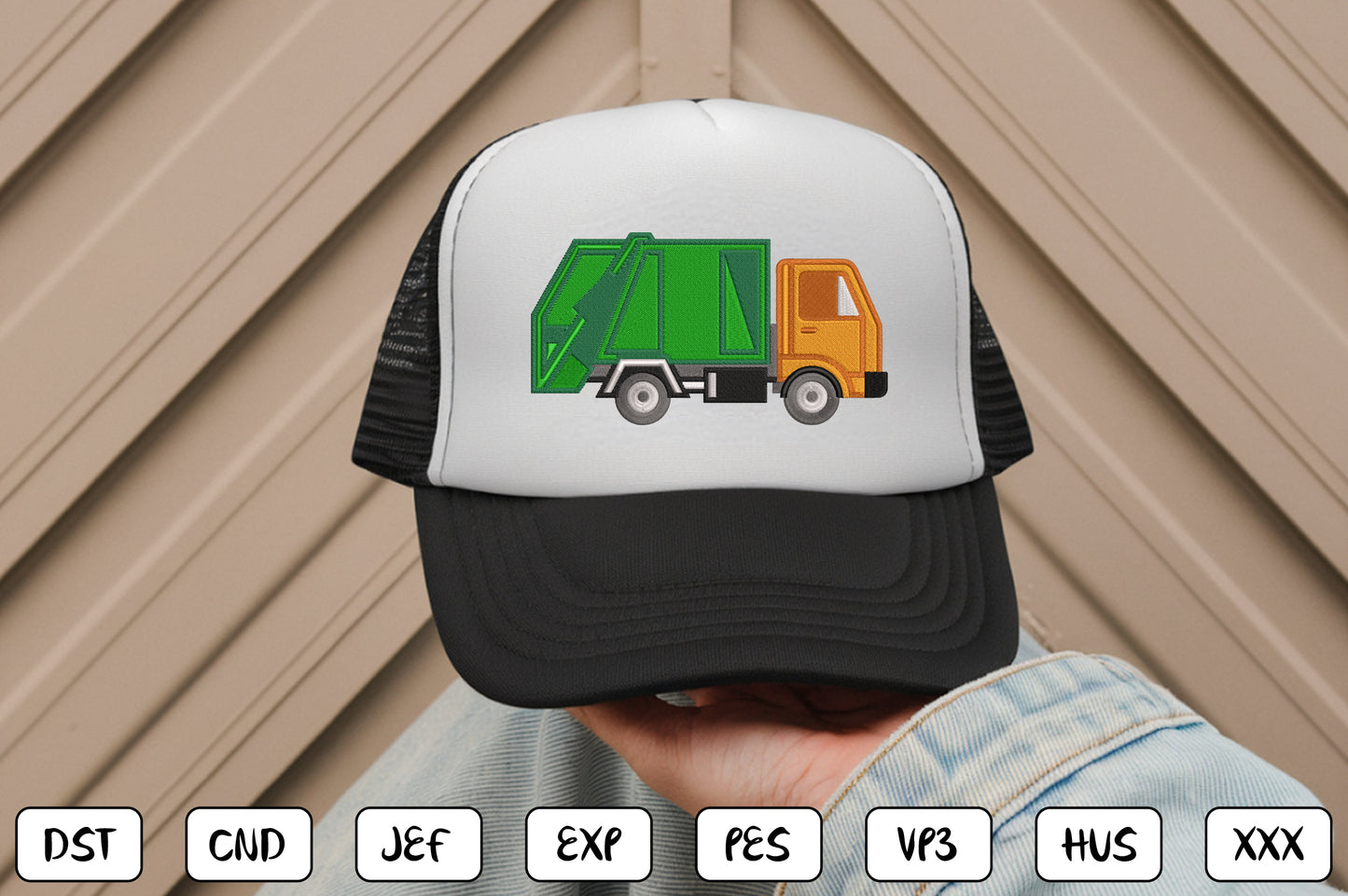 Mini Trucks Embroidery Bundle, Construction Vehicles Machine Embroidery Designs, Dump Truck Tractor Excavator Fire Truck Train Embroidery