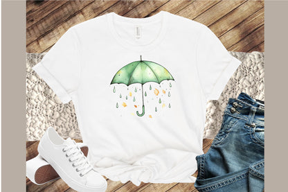 Mint Green Autumn PNG Bundle Fall Clipart Collection
