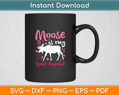 Moose Spirit Animal Svg Digital Cutting File