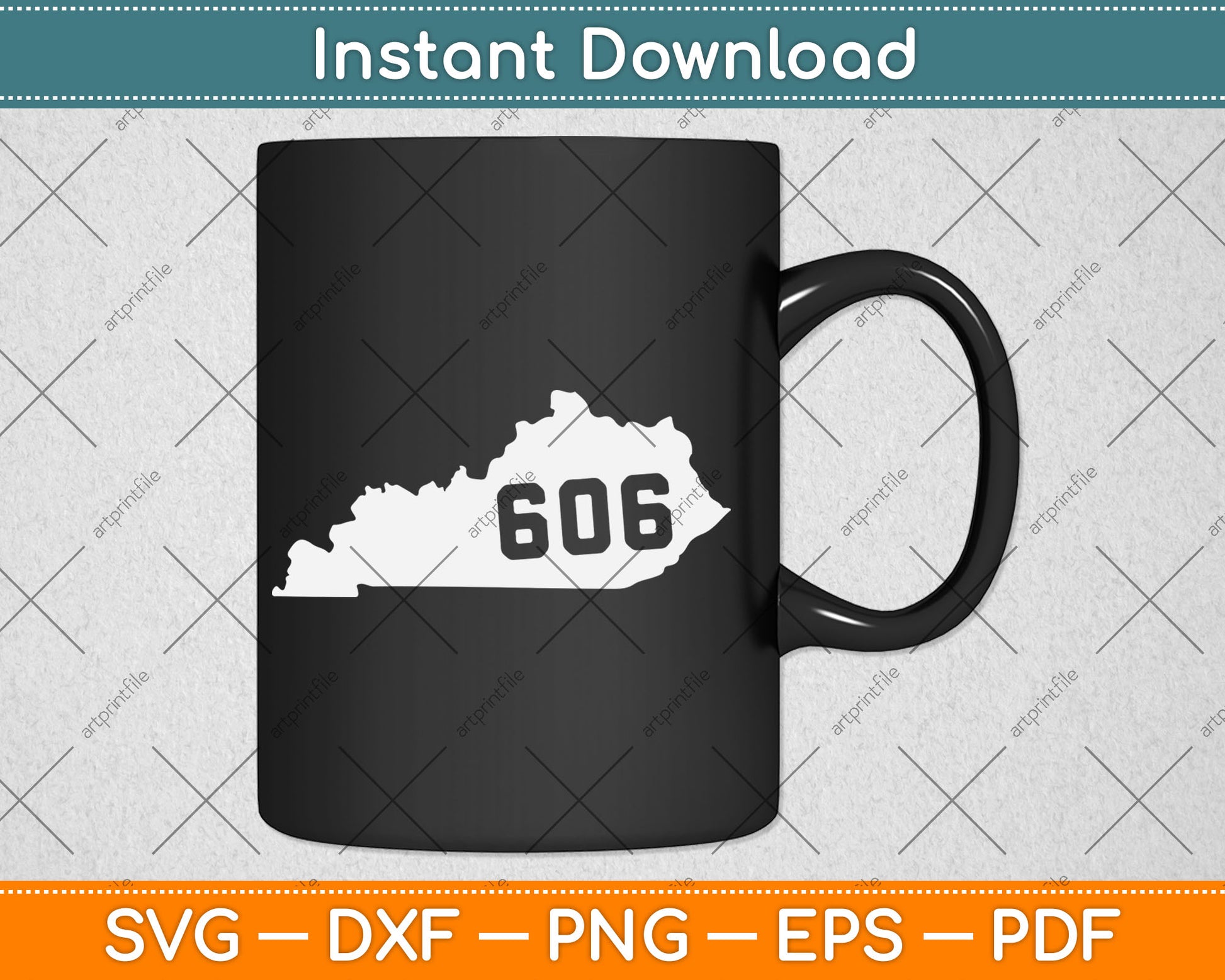 Morehead Pikeville 606 Area Code Svg Digital Cutting File