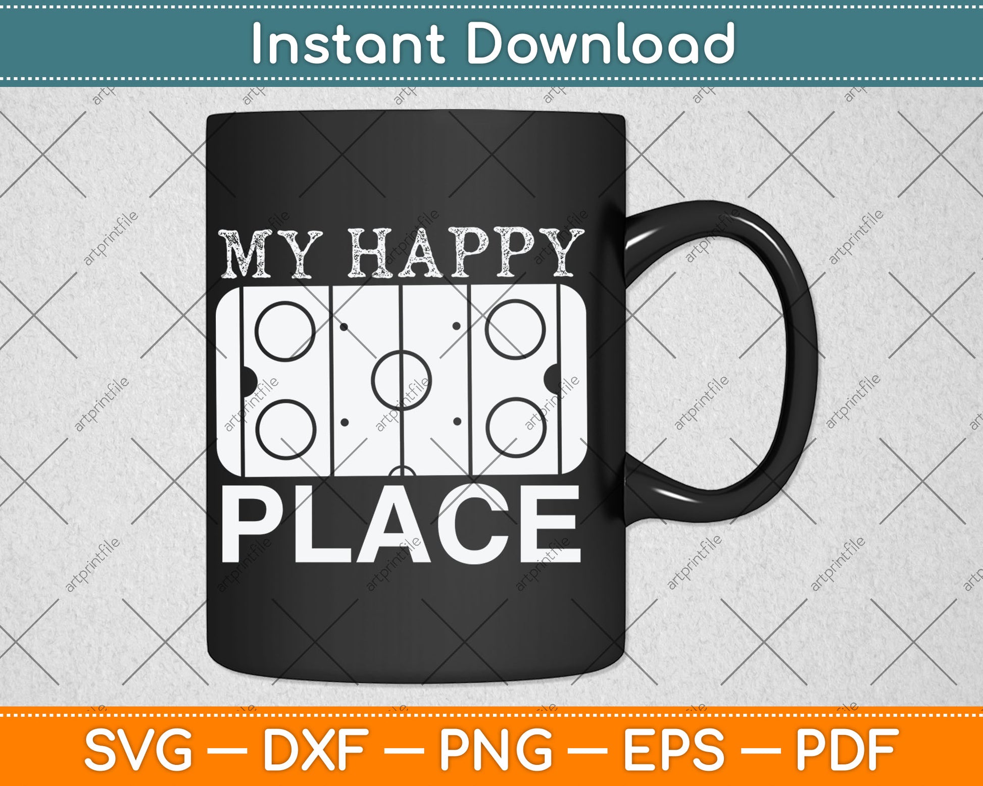 My Happy Place Svg Digital Cutting File