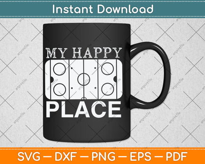 My Happy Place Svg Digital Cutting File
