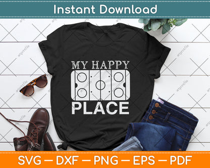 My Happy Place Svg Digital Cutting File