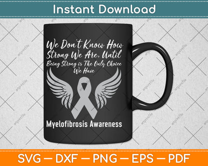 Myelofibrosis Awareness Svg Digital Cutting File