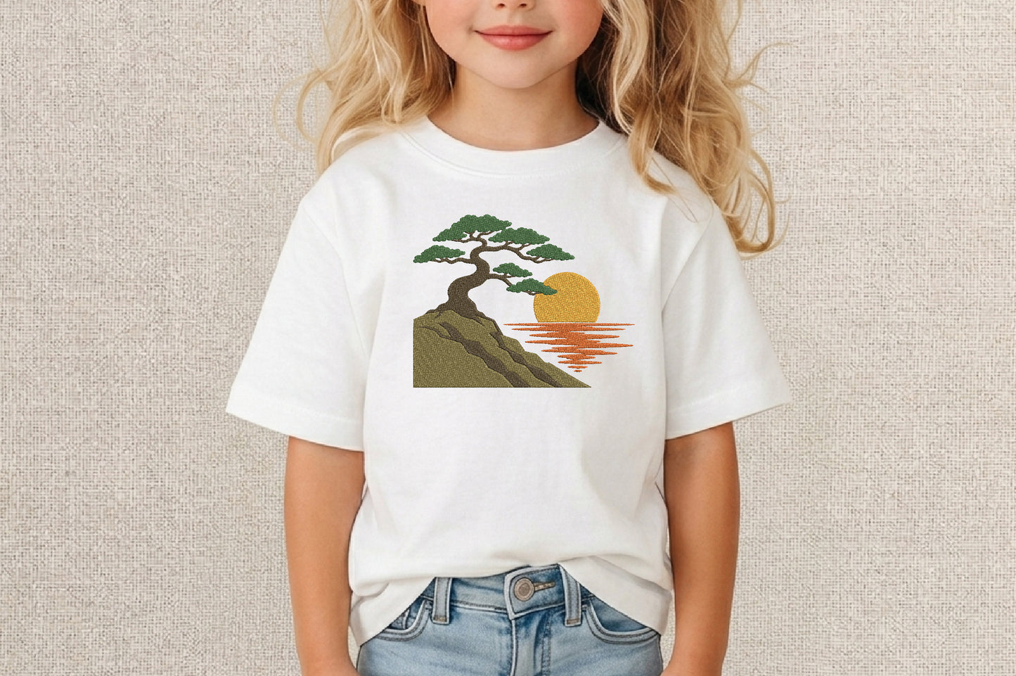 Nature Embroidery Design – Beautiful Nature Machine Embroidery Pattern, Botanical Woodland & Outdoor Embroidery Design