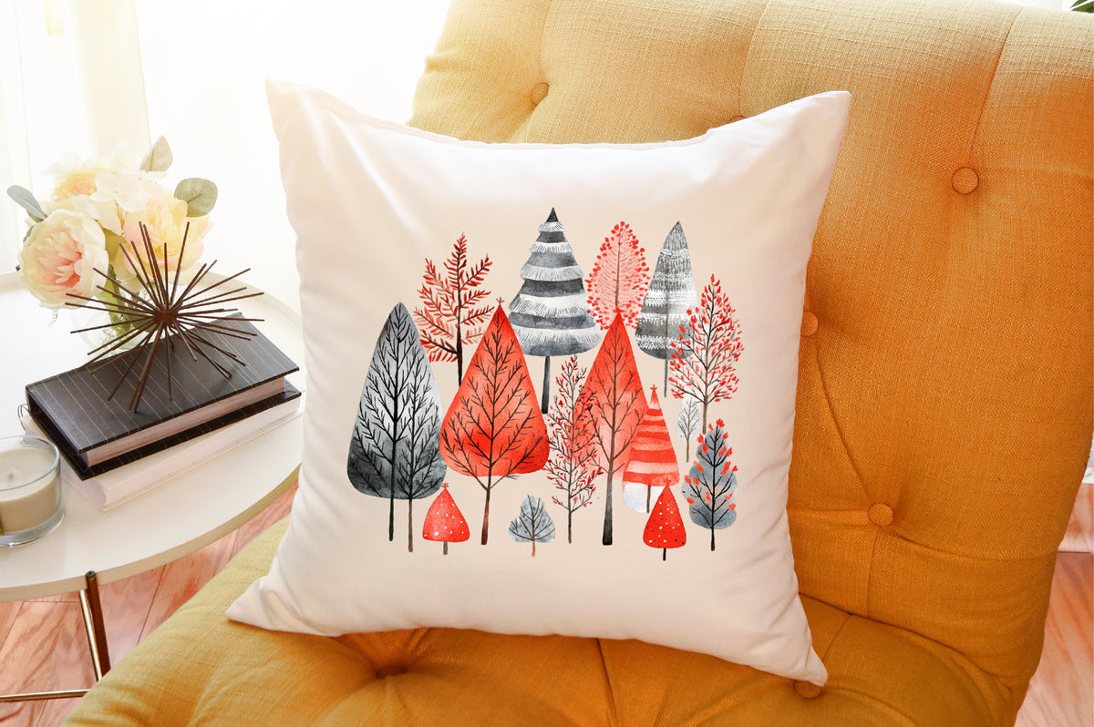Nordic Christmas Clipart Scandinavian Winter PNG Bundle