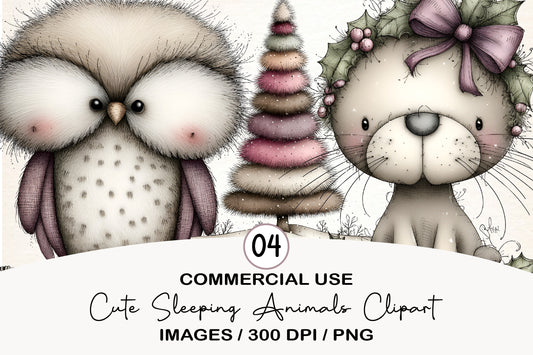 North Pole Christmas Watercolor Clipart PNG Bundle | Cute Holiday North Pole Clipart