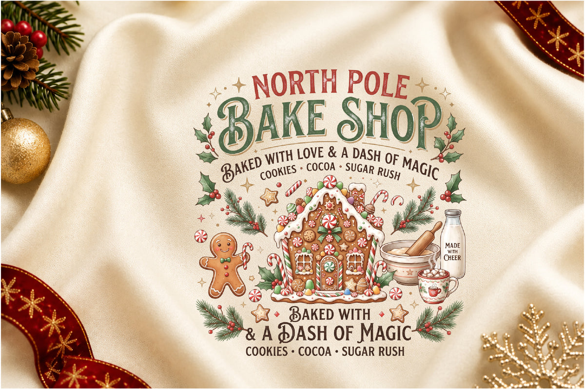 North Pole Bake Shop Christmas PNG