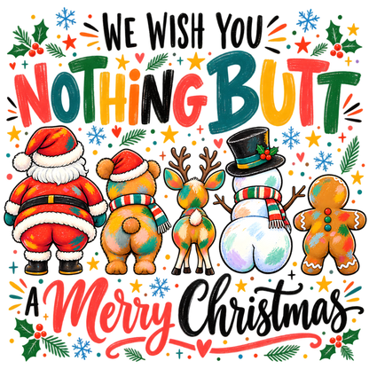 Nothing Butt A Merry Christmas PNG