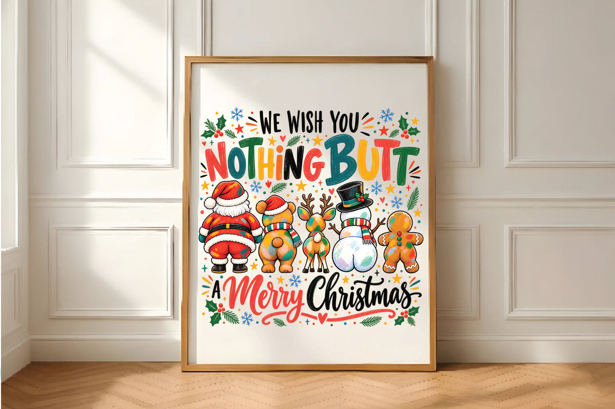 Nothing Butt A Merry Christmas PNG
