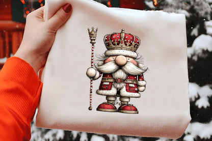 Nutcracker Christmas Clipart PNG Bundle | Watercolor Holiday Nutcracker Soldiers | Festive Christmas PNG