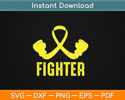 Osteosarcoma Awareness Fighter Svg Digital Cutting File