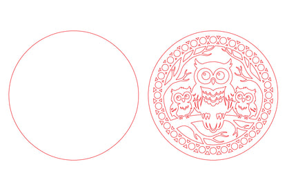 Owl Family Halloween SVG