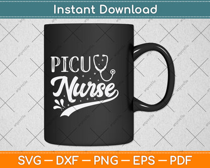 Picu Nurse Lovers Svg Png Dxf Digital Cutting File