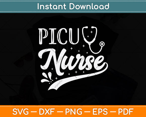 Picu Nurse Lovers Svg Png Dxf Digital Cutting File