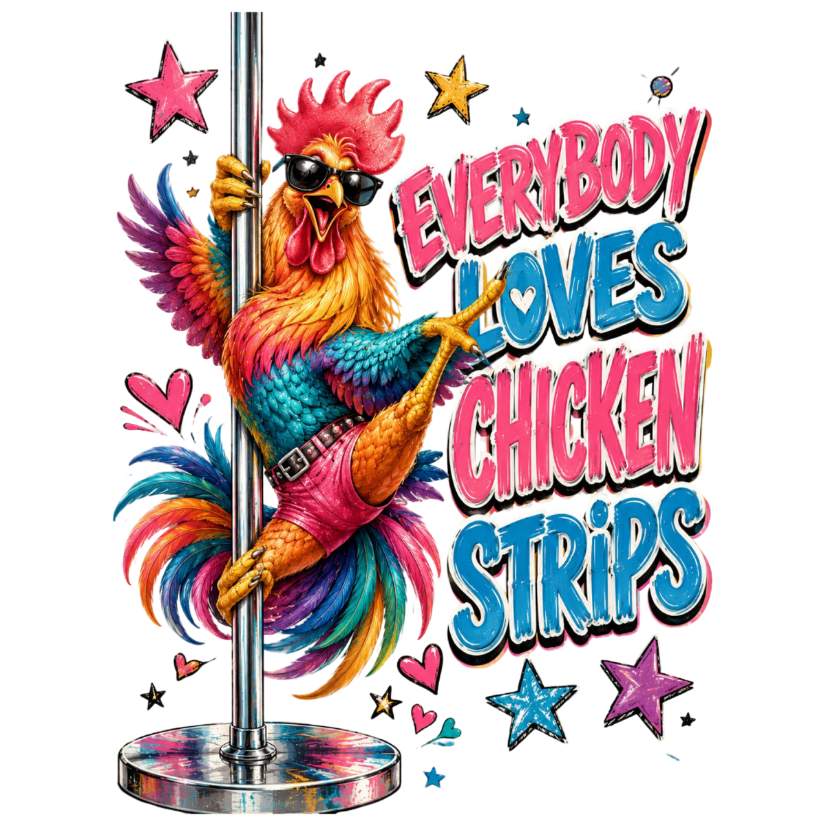 Everybody Loves Chicken Strips PNG