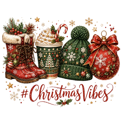 Christmas Vibes PNG