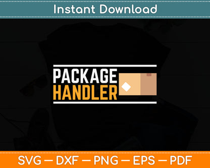 Package Handler Svg Digital Cutting File