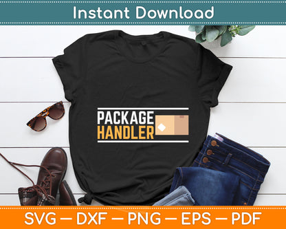 Package Handler Svg Digital Cutting File