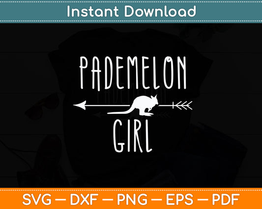 Pademelon Girl Kangaroo Animal Wallaby Lover Svg Png Dxf Digital Cutting File